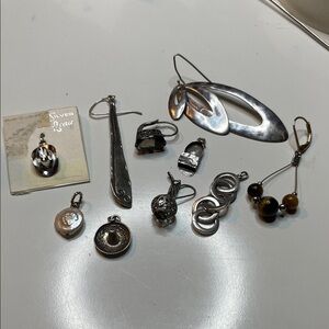 Silver and 925 Jewelry Set